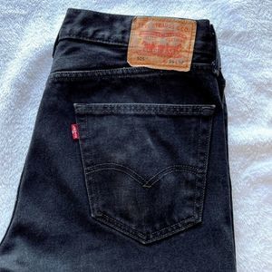 Levi’s Vintage Men’s 505 jeans black Sz 34x32 (ф10)